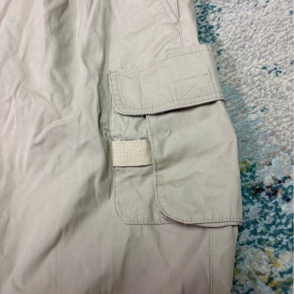 Orvis Cargo Pants Mens Beige Tan Utility Pockets Safari Fishing Gorpcore Size 40 - Picture 6 of 12